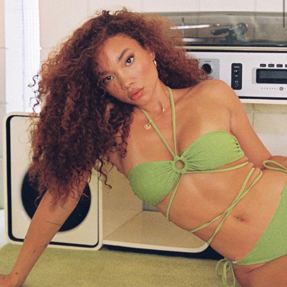 Princess Polly Green Bikini